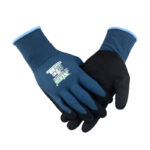 XYEHS Nitrile Coated Work Gloves, Oil Resistant and Abrasion Resistant, 15 Gauge Seamless Knitted Nylon Gloves