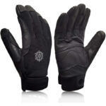 XYEHS Full Finger Thermal Climbing Gloves Rope Gloves, Breathable and Water-Resistant, Perfect for Rappelling, Rescue, Rock/Tree/Wall/Mountain Climbing, Adventure, Outdoor Sports, Soft, Comfortable,Improved Dexterity, Durable