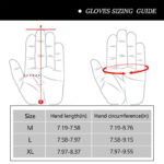 XYEHS Heavy Duty Leather Oil & Gas Mechanical Gloves Impact Water Resistant Safety Gloves TPR Knuckle and Finger Protection - Image 4