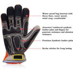 XYEHS Duty Extrication Rescue Gloves, Cut Resistant, Oil & Water Resistant With Reinforced Palm for Rappelling, Rope Rescue and Belaying - Image 4