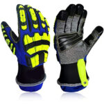 XYEHS Heavy-duty Rescue Extrication Gloves, Impact Protection, Super Dexterity and Ultra Durability, Oil & Water Resistant With Reinforced Palm for Rappelling, Rope Rescue and Belaying - Image 3