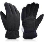 XYEHS Winter Thermal Gloves Cold Weather Windstop, Thinsulate Winter Work Gloves for Workout, Driving, Running, Cycling, Bike