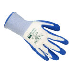 XYEHS XU1207 Anti-Slip Dipped Rubber Latex Coated Work Gloves, Abrasion Resistant, Water Resistant for Construction, Gardening Gloves, 13 Gauge Heavy Duty Polyester - Image 2