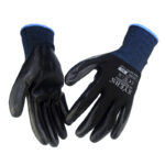 XYEHS Nitrile Coated Work Gloves, Oil Resistant and Abrasion Resistant, Seamless Knit Polyester Gloves - Image 4