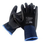 XYEHS Nitrile Coated Work Gloves, Oil Resistant and Abrasion Resistant, Seamless Knit Polyester Gloves - Image 3