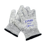 XYEHS XU2100 Level 5 Cut Resistant Safety Work Gloves, 10 Gauge HPPE Knit Shell Hand Protection Gloves - Image 5
