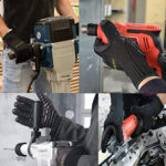 XYEHS Professional Anti-Vibration Work Gloves, Shock Proof Impact Reducing Safety Gloves, Heavy Duty, Elastic Cuff - Image 5