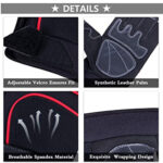 XYEHS Cadet Work Gloves for Men, Palm & Fingertip Reinforced, Comfortable Fit for Construction, Climbing, Outdoor Sports - Image 5