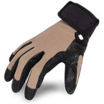 XYEHS Cadet Climbing Gloves Palm & Fingertip Reinforced, Great Grip, Comfortable Fit for Construction Work, Outdoor Sports, Rappelling, Rescue, Rock/Tree/Wall/Mountain Climbing, Adventure