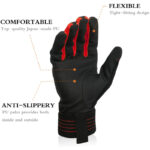 XYEHS PU Palm Mechanic Gloves Tight-fitting High Dexterity For Light Duty Works/Outdoor Sports/Mechanical/Automotive - Image 3