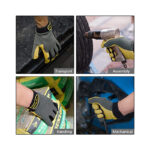 XYEHS General Work Gloves, Deerskin Construction Gloves,Soft, Improved Dexterity, Durable - Image 6
