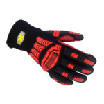 XYEHS XU5302 Impact Protection Safety Work Gloves for Men & Women, Utility Working Gloves, Mechanic Rigger Gloves, Oil Resistant Gloves, Super Grip - Image 4