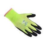 XYEHS Nitrile Coated Safety Work Gloves, Oil Resistant and Abrasion Resistant, 18 Gauge Seamless Knitted Nylon Gloves, Good Grip - Image 3