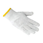 XYEHS Cotton Polyester String Knit Shell Work Gloves With Non-Slip PVC Dots, Wear-Resistant General Safety Protection Gloves for Painter Mechanic Industrial Warehouse Gardening Construction Men & Women - Image 3