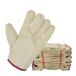 XYEHS XU0003 Durable Canvas Utility General Work Gloves with Thickened Liner, Industrial Safety Gloves, Abrasion Resistant and Anti-Slip General Use - Image 4