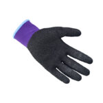 XYEHS XU1208 Anti-Slip Dipped Rubber Latex Coated Work Gloves, Abrasion Resistant, Water Resistant for Construction, Gardening Gloves, 13 Gauge Polyester Knitted - Image 3