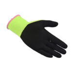 XYEHS Nitrile Coated Safety Work Gloves, Oil Resistant and Abrasion Resistant, 18 Gauge Seamless Knitted Nylon Gloves, Good Grip - Image 4