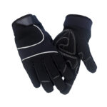 XYEHS XU5300 Anti-Vibration Safety Work Gloves with Palm & Fingertips Reinforced, Mechanics Gloves, Heavy Duty Rigger Gloves for Climbing, Camping, Adventure