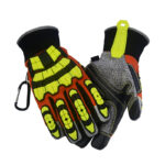 XYEHS XU5301 Durable Rescue Extrication Gloves, Impact Protection and Cut-Resistant Gloves, Super Dexterity, Oil & Water Resistant With Reinforced Palm for Rappelling, Rope Rescue and Belaying