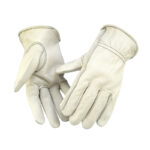 XYEHS XU6600 Ulined Safety Cowhide Leather Work Gloves, Puncture Resistant Rigger Gloves, Builder Gloves for Heavy Duty Truck Driving, Warehouse, Gardening, Farm - Image 4