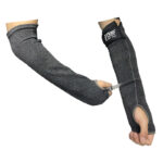 XYEHS Level 5 Cut Resistant Sleeves with Thumb Hole 18 Inches Arm Protection Sleeve for Gardening, Welding, Kitchen, Arm Guards for Biting, Pet Grooming - Image 2