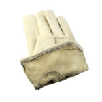 XYEHS XU6600 Ulined Safety Cowhide Leather Work Gloves, Puncture Resistant Rigger Gloves, Builder Gloves for Heavy Duty Truck Driving, Warehouse, Gardening, Farm - Image 5