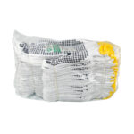 XYEHS Cotton Polyester String Knit Shell Work Gloves With Non-Slip PVC Dots, Wear-Resistant General Safety Protection Gloves for Painter Mechanic Industrial Warehouse Gardening Construction Men & Women - Image 5