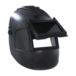 Blue Eagle 936P Wide View Welding Helmet, 5¼” x 4½” Lens, Detachable Flip-up, Black Glass Lift Front Welding Mask, Weld Hood, Adjustable Headgear
