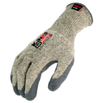 INXS A-2000 ANSI CUT A5 Cut Resistant Safety Work Gloves, Puncture Resistant, 13 Gauge Aramid/Basalt Liner with PU Coating on Palm, Hybrid Armorgard™ Akore Fiber