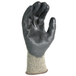 INXS A-2000 ANSI CUT A5 Cut Resistant Safety Work Gloves, Puncture Resistant, 13 Gauge Aramid/Basalt Liner with PU Coating on Palm, Hybrid Armorgard™ Akore Fiber - Image 4