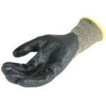 INXS A-2000 ANSI CUT A5 Cut Resistant Safety Work Gloves, Puncture Resistant, 13 Gauge Aramid/Basalt Liner with PU Coating on Palm, Hybrid Armorgard™ Akore Fiber - Image 2