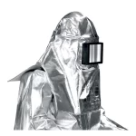 Blue Eagle AL1 Aluminized Heat Resistant Safety Hood, Fireproof Anti Thermal Radiation Cover, Aluminium Foil Mask Protection Apparel - Image 3