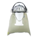 Blue Eagle AL19 Flip-up Aluminized Heat Resistant Safety Hood, Fireproof Anti Thermal Radiation Cover, Aluminium Foil Mask Protection Apparel - Image 3