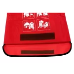 Blue Eagle Fiberglass Emergency Fire Blanket, Fire Suppression Blanket, 59” x 59” Reusable Survival Safety Cover for Home, Kitchen, Car & Office - Image 2