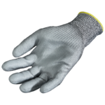 INXS B-2006 Cut Resistant Safety Work Gloves, Puncture Resistant, 13 Gauge HPPE Shell Knit with PU Coating on Palm, Hybrid Armorgard™ BladeX, ANSI CUT A6, Medium & Heavy Cut Protection - Image 2