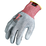 INXS B-2009 Cut Resistant Safety Work Gloves, Puncture Resistant, 18 Gauge HPPE Knitting with PU Coating on Palm & Fingertips, Hybrid Armorgard™ BladeX, ANSI CUT A4, Light & Medium Cut Protection