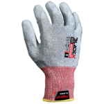 INXS B-2009 Cut Resistant Safety Work Gloves, Puncture Resistant, 18 Gauge HPPE Knitting with PU Coating on Palm & Fingertips, Hybrid Armorgard™ BladeX, ANSI CUT A4, Light & Medium Cut Protection - Image 3