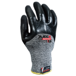 INXS B-5007 Cut Resistant Safety Work Gloves, Puncture Resistant, 13 Gauge HPPE Knitting with 3/4 Nitrile Coating on Palm & Back & Fingertips, Hybrid Armorgard™ BladeX, ANSI CUT A6, Medium & Heavy Cut Protection - Image 3