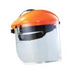 Blue Eagle FC45 Adjustable Safety Browguard Headgear with Aluminum Face Shield Visor, Ratchet Suspension, Impact Resistant ABS - Image 2