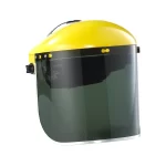 Blue Eagle FC48G3 Polycarbonate Safety Face Shield Visor for Headgear, UV Protection, Aluminum Reinforced, Replacement Light Green PC Window - Image 3