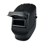 Blue Eagle DA11L Safety Welding Helmet, 4¼"x 2" Lens, Detachable Flip-up, Black Glass Lift Front Welding Mask, Weld Hood, Adjustable Headgear - Image 2