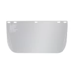 Blue Eagle FC48N Polycarbonate Safety Face Shield Visor for Headgear, Replacement PC Clear Window, High Optical Quality