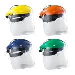 Blue Eagle FC48N Polycarbonate Safety Face Shield Visor for Headgear, Replacement PC Clear Window, High Optical Quality - Image 2