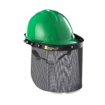 Blue Eagle FC49 Steel Mesh Safety Face Shield Visor Replacement for Headgear, Full Face Black Wire Mesh, Aluminum Bound, Eye & Head Protection - Image 4