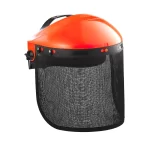 Blue Eagle FC49M Steel Mesh Safety Face Shield Visor Replacement for Headgear, Full Face Black Wire Mesh, Eye & Head Protection - Image 3