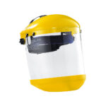 Blue Eagle Face Shield, Crown Safety Mask for Men and Women, Clear Tint, ABS Crown, Chin Guard, Large Polycarbonate Window, Ratchet Headgear - Image 2