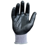 INXS FLX-002 Abrasion Resistant General Work Gloves, Micro-Foam Nitrile Dipped Coating, Nylon Liner, 15 Gauge Nylon Shell Liner, Lightweight, Precise Grip for Wet/Dry/Oily Apparatus - Image 4