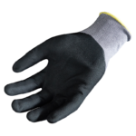 INXS FLX-008 Abrasion Resistant General Work Gloves, 3/4 Micro-Foam Nitrile Dipped Coating, Nylon Liner, 15 Gauge Nylon Shell Liner, Lightweight, Precise Grip for Wet/Dry/Oily Apparatus - Image 2