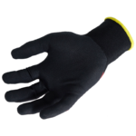 INXS FLX-009 Abrasion Resistant General Work Gloves, Micro-Foam Nitrile Dipped Grip Palm, Nylon Liner, 18 Gauge Nylon Shell Liner, Flyweight, Precise Handling for Wet/Dry/Oily Apparatus - Image 2