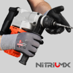 INXS FLX-017 Abrasion Resistant General Work Gloves, Micro-Foam Nitrile Dipped Grip Palm, Nylon Liner, 15 Gauge Nylon Shell Liner, Precise Handling for Wet/Dry/Oily Apparatus - Image 6